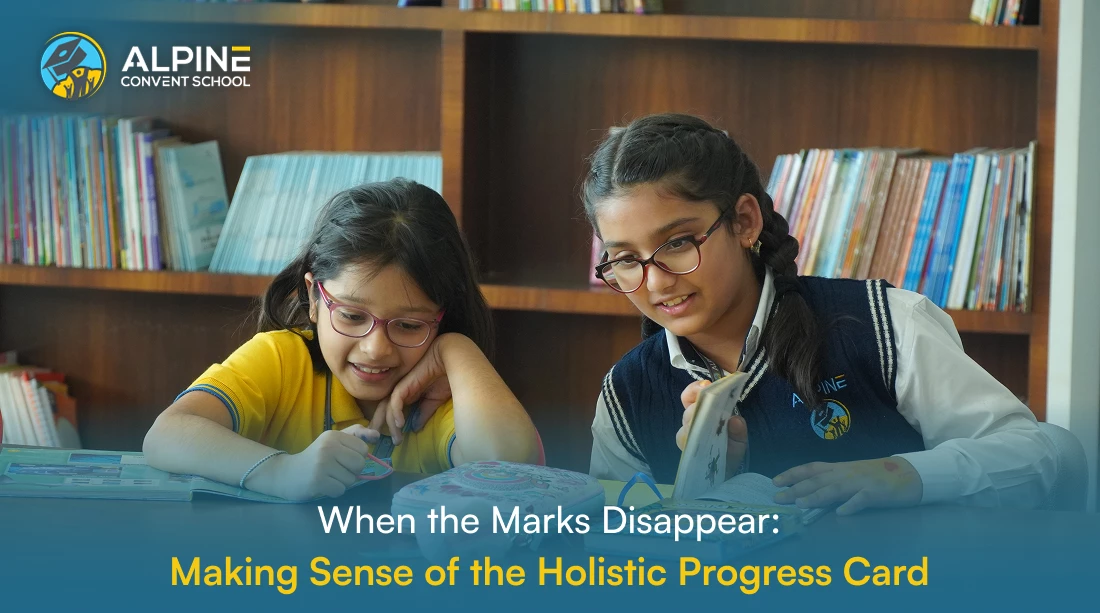When the Marks Disappear: Making Sense of the Holistic Progress Card